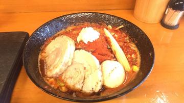 蠍特製ラーメン 麺中盛200g 辛さ鬼増し シビレ増し増し 辛さ鬼増し シビレ増し増し