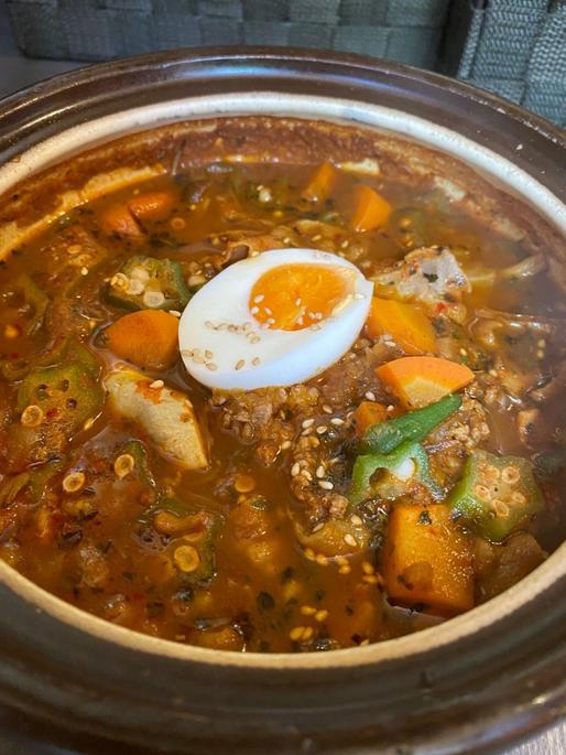 豚しゃぶキノコカリー 10番