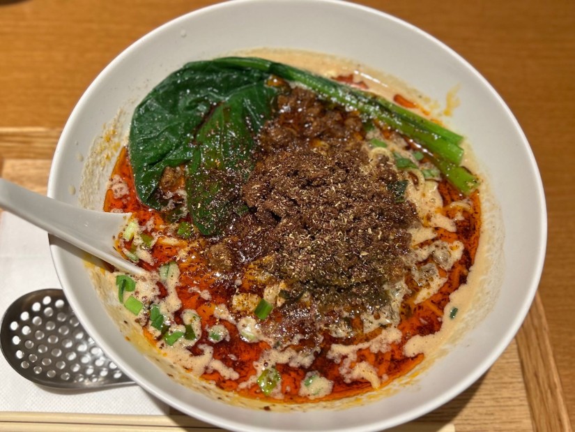 汁あり担担麺 辛め