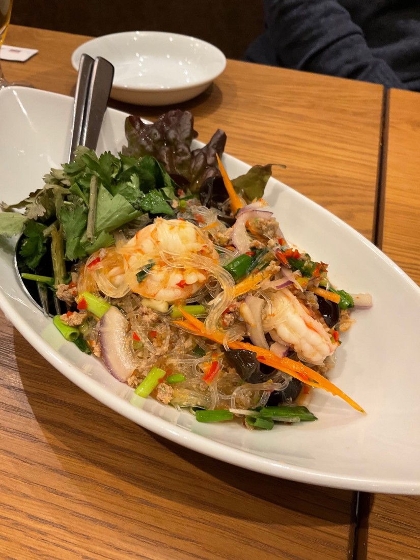 春雨と海老のサラダ 激辛