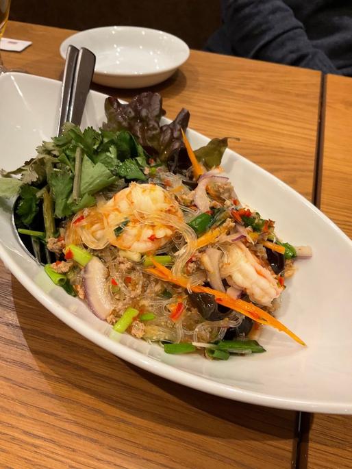 春雨と海老のサラダ 激辛