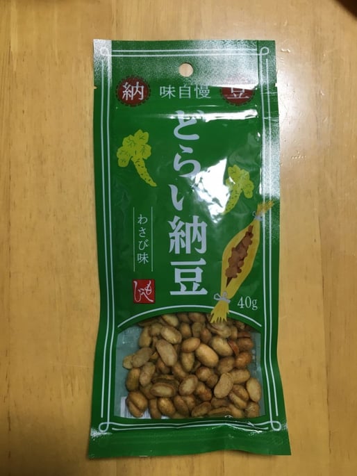 どらい納豆　わさび味