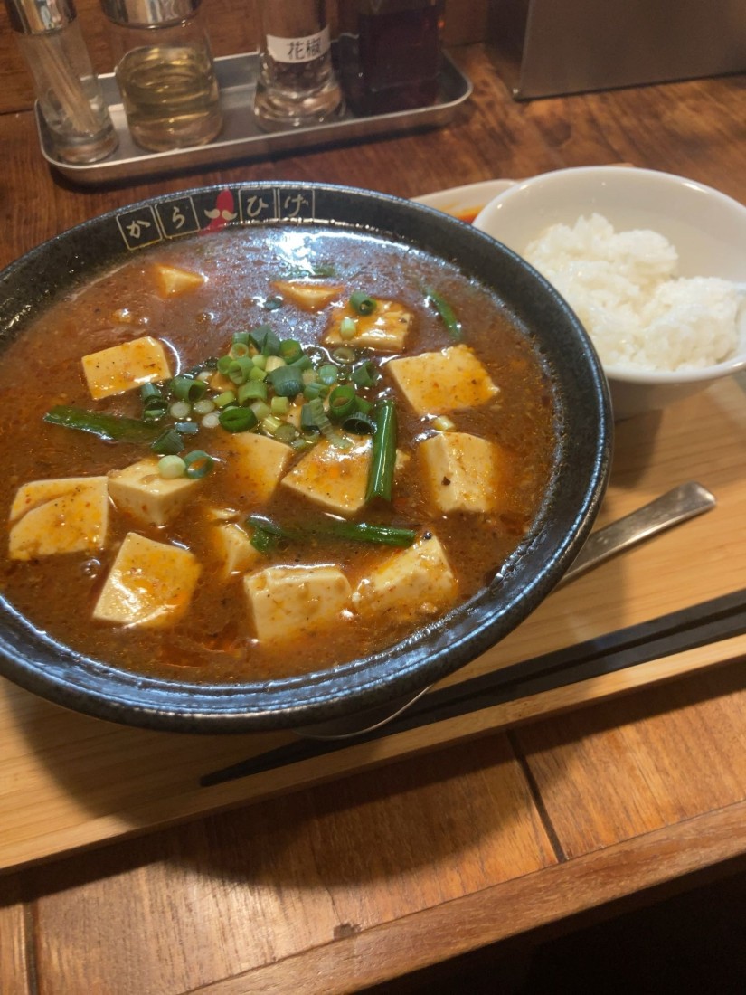 麻婆豆腐麺 辛さ増し