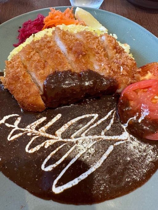 三元豚ロースカツカレー 大辛