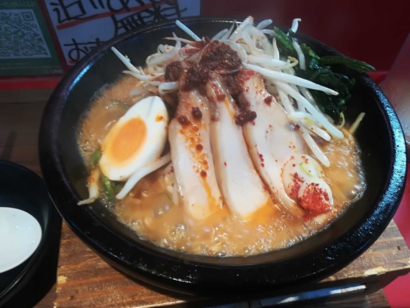 氷河ラーメン10辛3倍