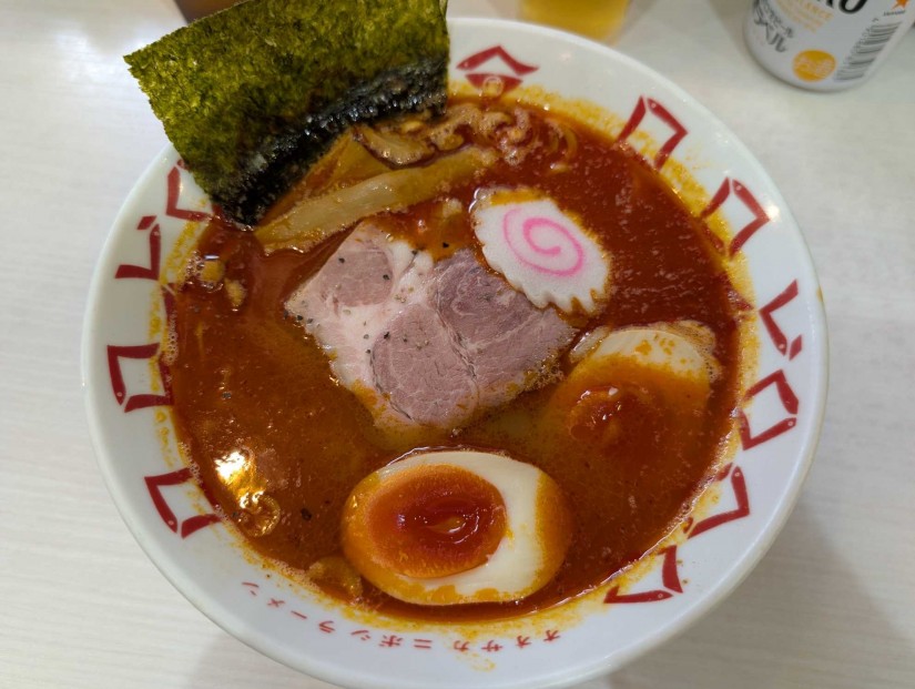 味玉辛煮干しらーめん