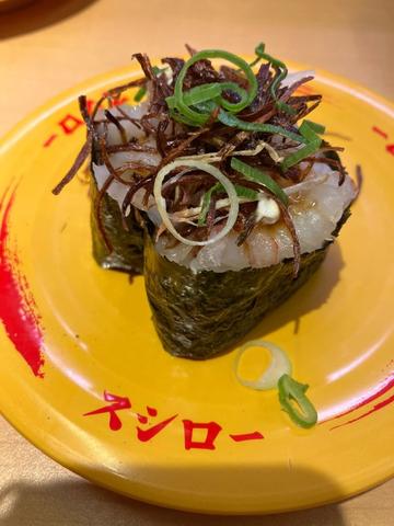 赤えびマーラー風軍艦