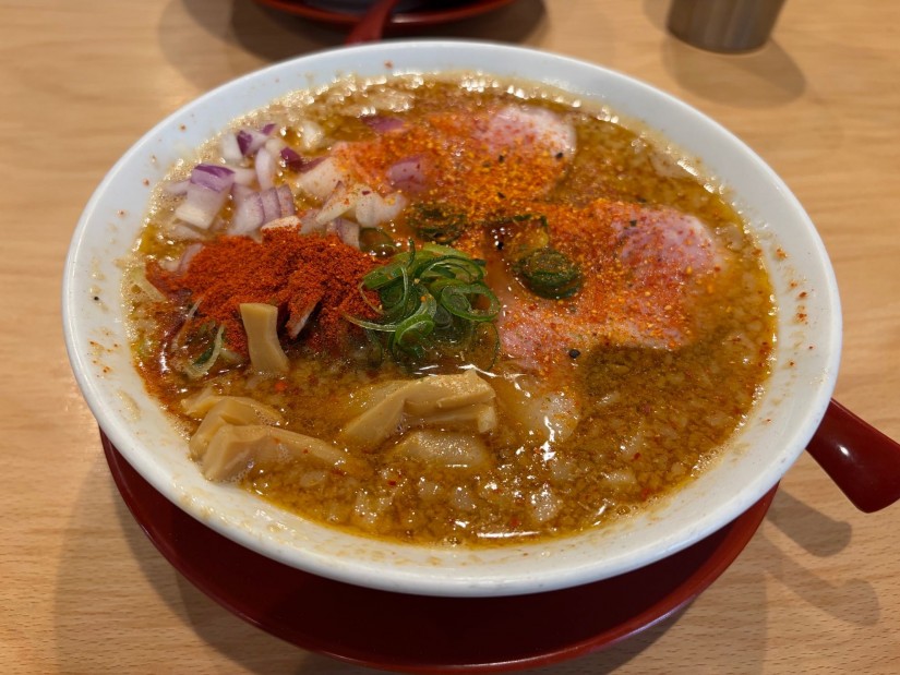 背脂辛子そば