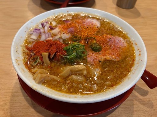 背脂辛子そば