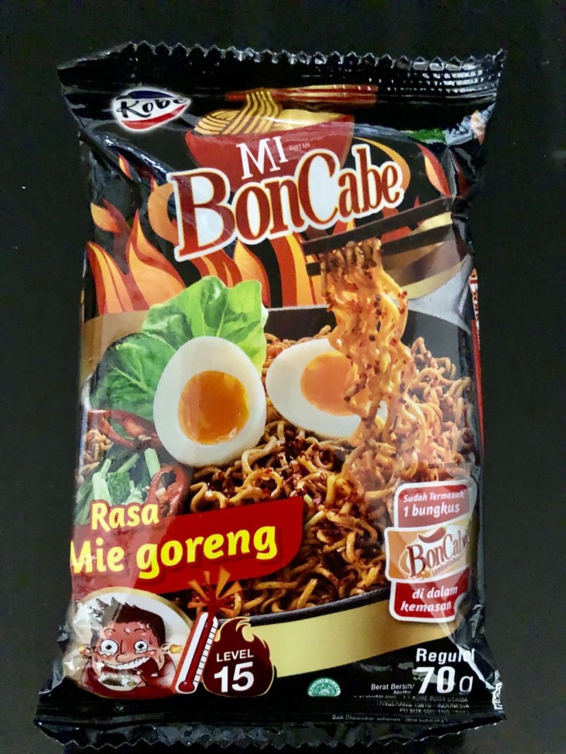 Mi BonCabe Mie Goreng Level15 激辛焼きそば ミーゴレン味
