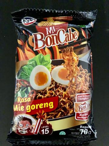 Mi BonCabe Mie Goreng Level15 激辛焼きそば ミーゴレン味