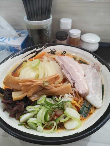 辛味噌ラーメン野菜増し 大辛