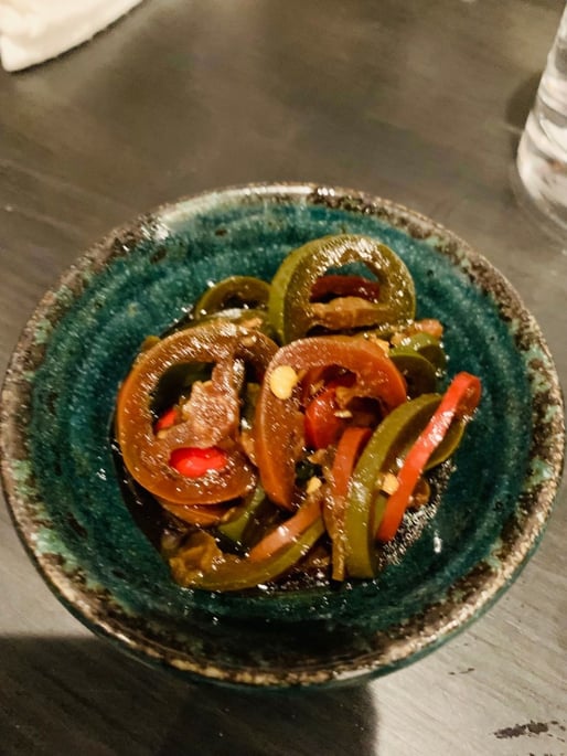 ハラペーニョの醤油漬け