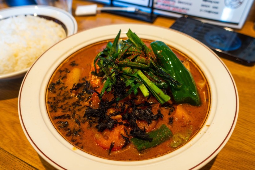 マンスリーカレー  「ジャーク海老&ジャーク帆立のカレー」 10番