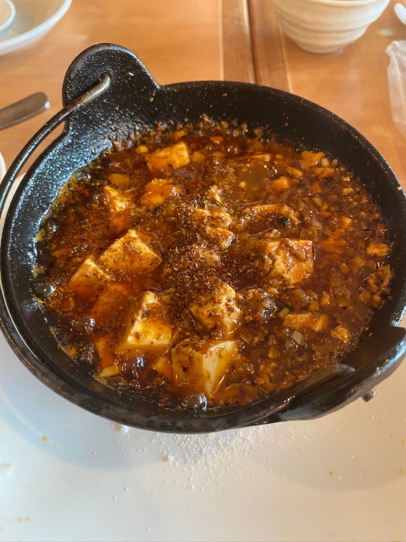 麻婆豆腐 辛め