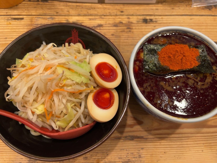 灼熱味噌つけ麺（味玉トッピング）