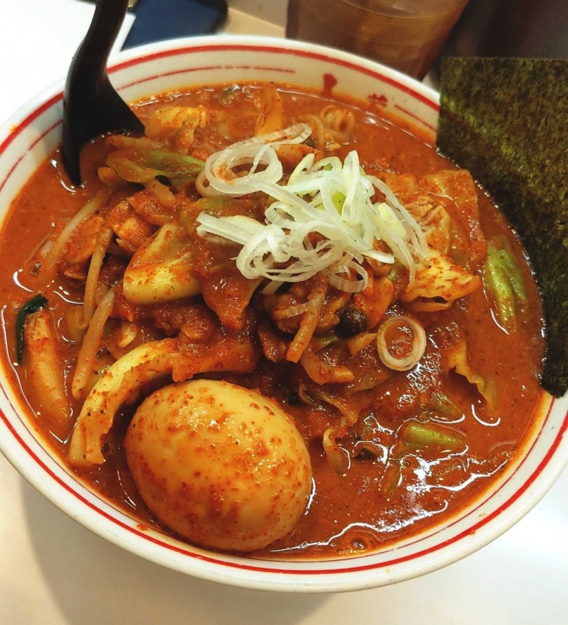 魚介豆乳タンメン 辛さ10倍