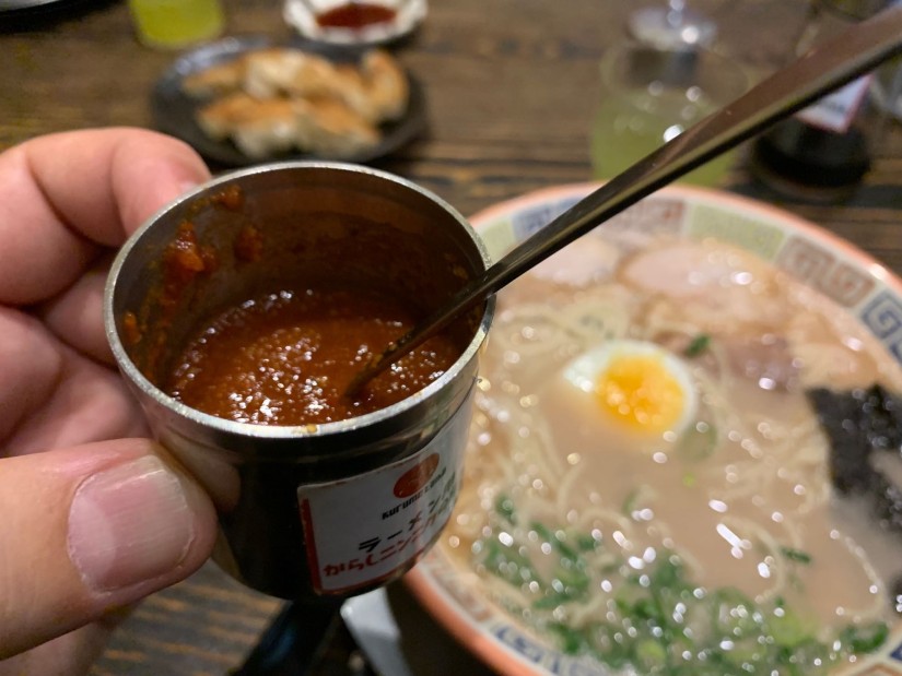 ラーメン用からしニンニクのタレ