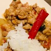 鶏ひき肉のバジル炒め ガパオライス