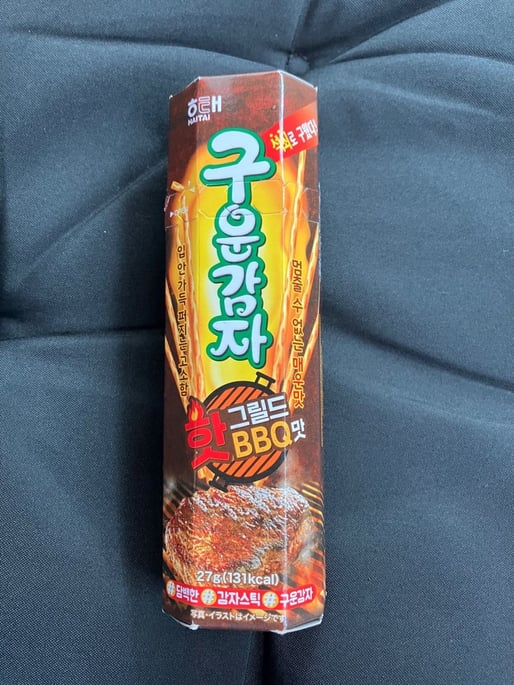 焼きポテトスナック 辛いBBQ味 クセになる辛さ