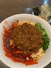 汁なし坦々麺 ごま 4辛