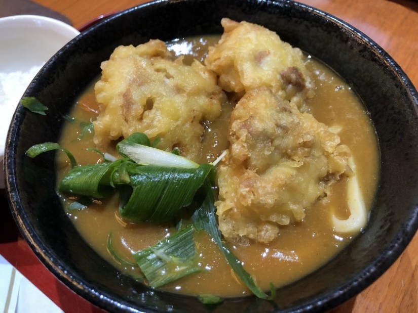 京地鶏天カレーうどん 普通