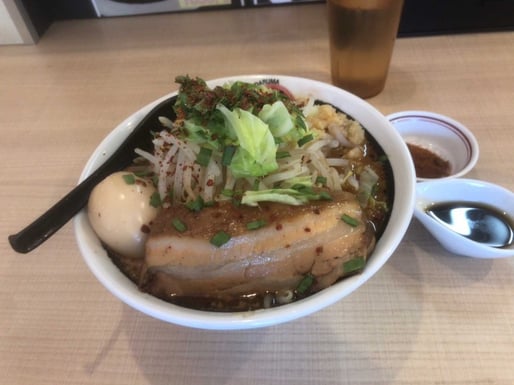 シビかららーめん（ハバネロ、花椒油トッピング） 鬼辛