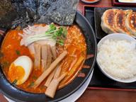 辛味噌ラーメン大将軍(メンマ海苔トッピング) 10辛