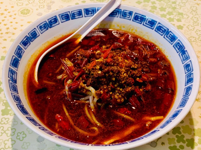 ハルピン麺3番(3辛) 激辛レベル1〜3.MAX