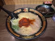 天然とんこつラーメン 10倍
