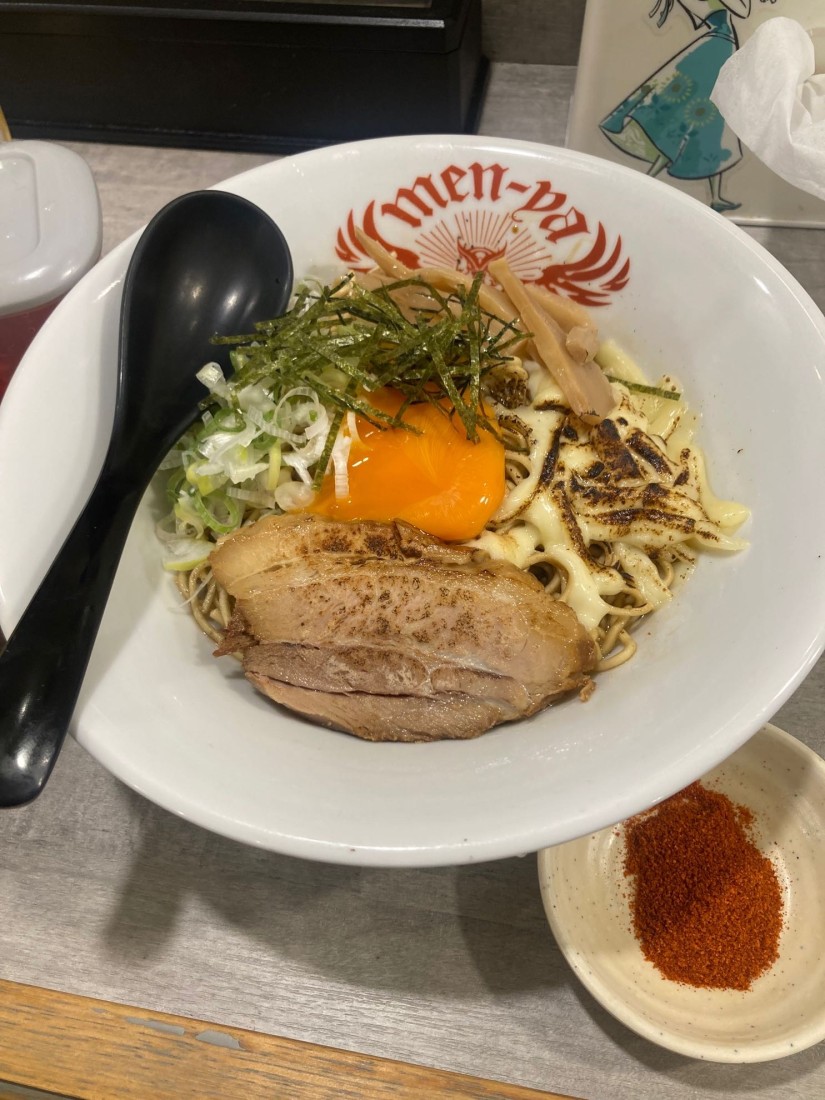 細麺まぜそば 辛味追加