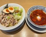 とろける半熟卵の旨辛肉つけ麺 辛増し×2