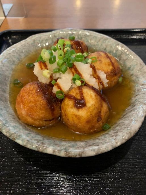 辛！！明石風揚げたこ焼き