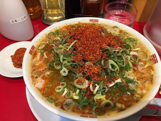 火吹きラーメン 大辛