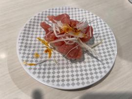 まぐろたたきねぎラー油 ピリ辛