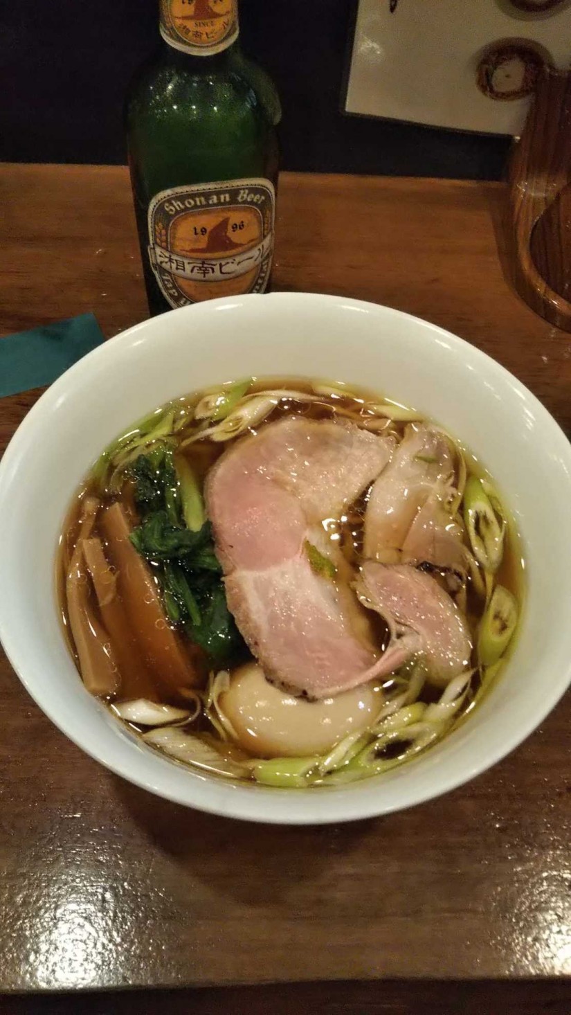 醤油ラーメン  辛玉