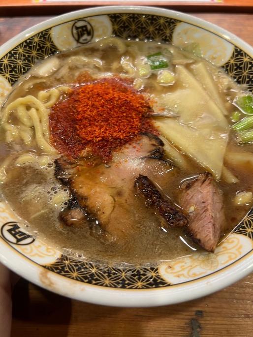 すごい煮干しラーメン 15辛 15辛