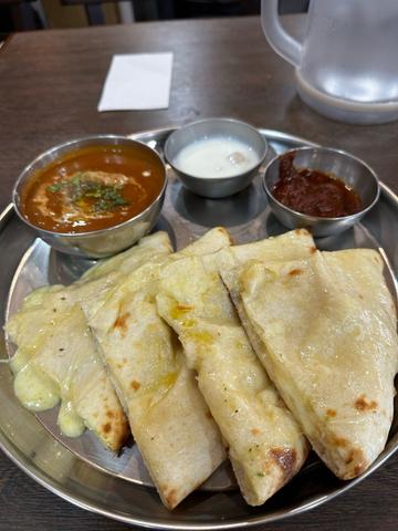 マトンカレー＋ジョロキアソース