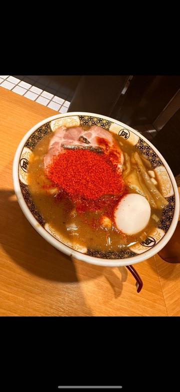 すごい煮干しラーメン30辛 30辛