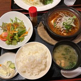 土鍋麻婆豆腐定食