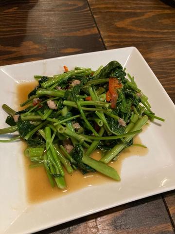 空芯菜炒め