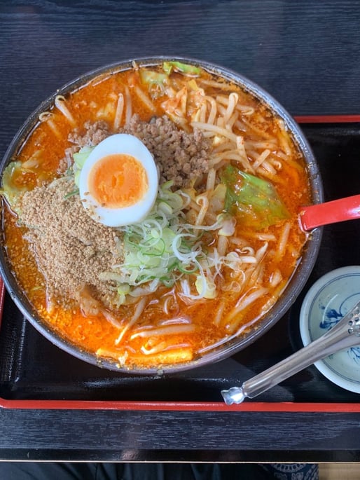 味噌坦々麺 2辛