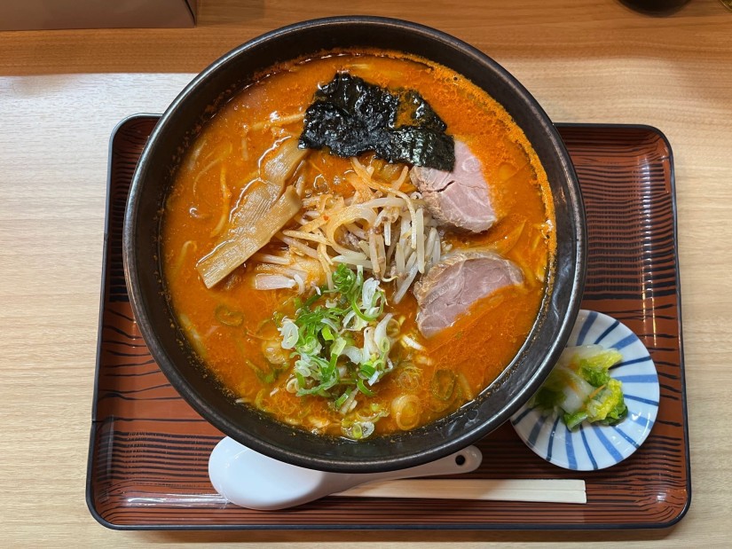 味噌ラーメン(赤)こってり 大激辛