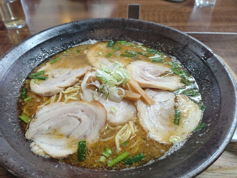 ごまチャーシュー麺 ３辛