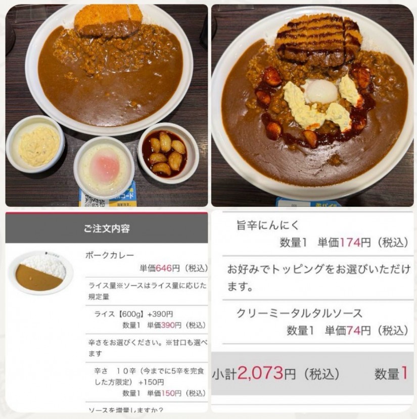 ポークカレー 10辛