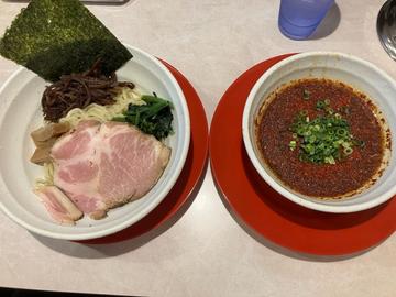 辛魚介つけ麺 かなり危険な辛さ