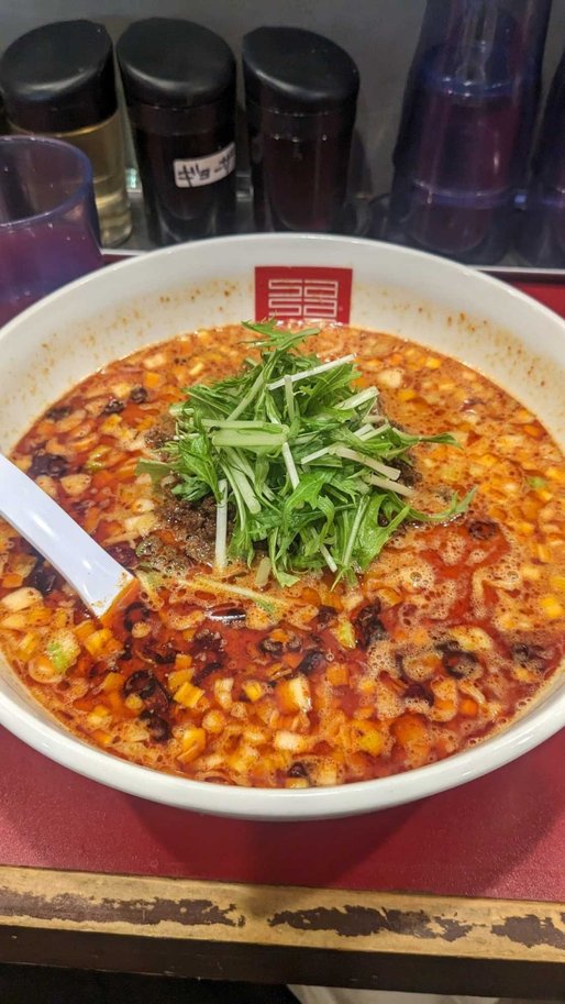 金胡麻担担麺 1辛〜5辛