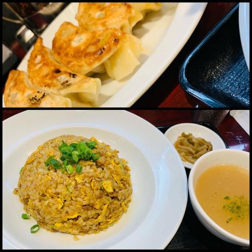 シビレ炒飯、シビレ餃子 ２辛