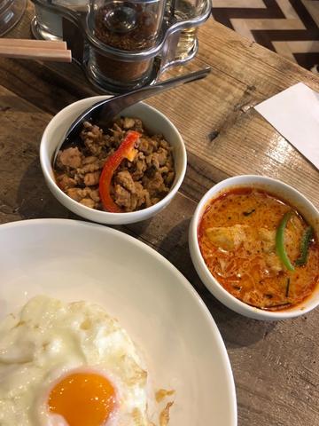 ガパオ カレーセット 辛め
