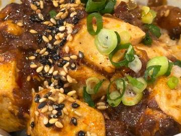 四川風麻婆豆腐飯